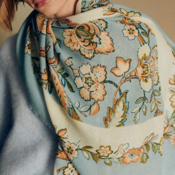 Sézane NWT Pio Scarf in Rama - Picture 2 of 6